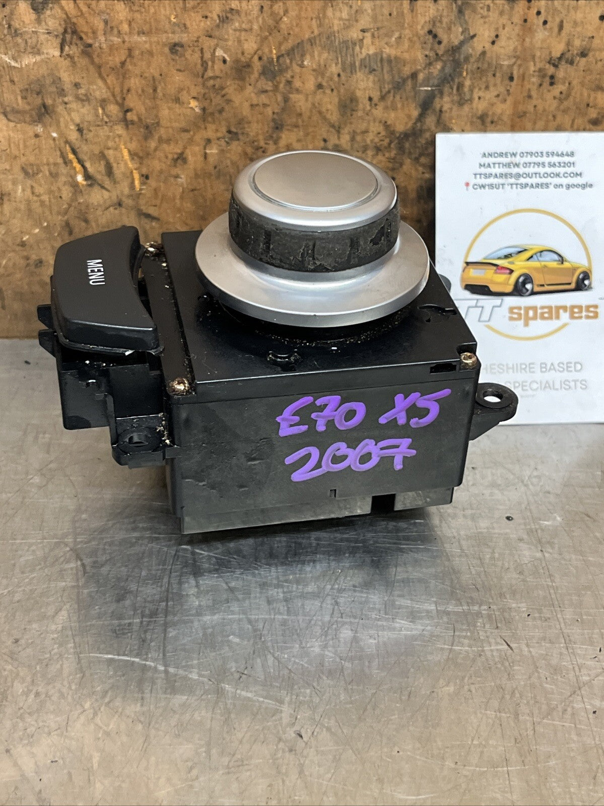 BMW X5 E70 2009 Head unit multimedia control 9125349 REM34796