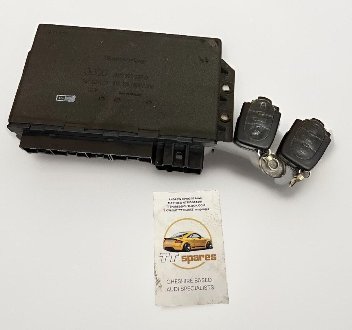 Audi TT CCM 8N7962267B Plug And Play 6 Months Warranty With 2 Key Fobs