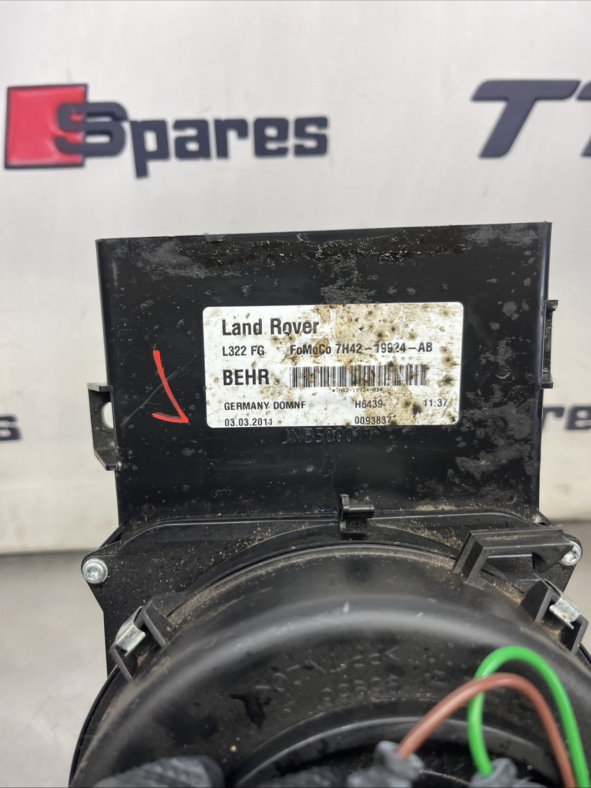 LANDROVER RANGE ROVER L322 2009-2013 REAR HEATER MOTOR 7H4219924AB
