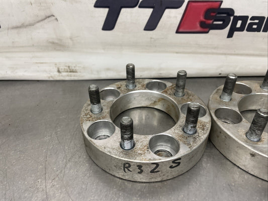 Skyline R32 Wheel Spacers 30mm Pcd 114.3