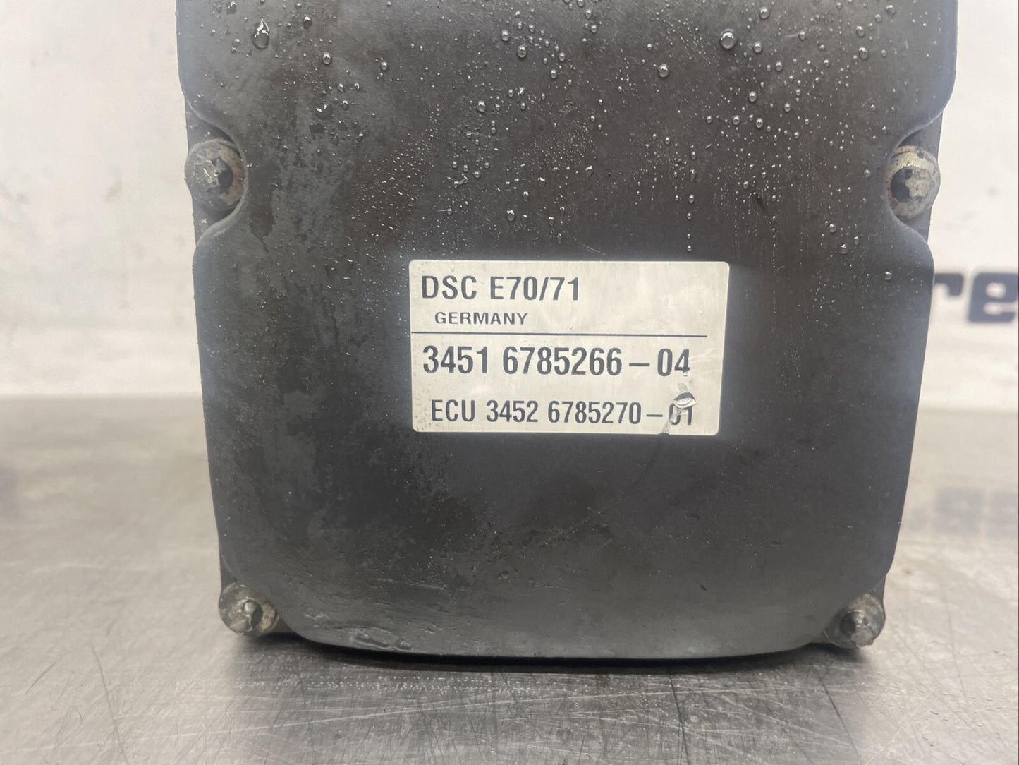 BMW X6 E71 2009 300kW ABS Steuergerät 6785266 ATV37759