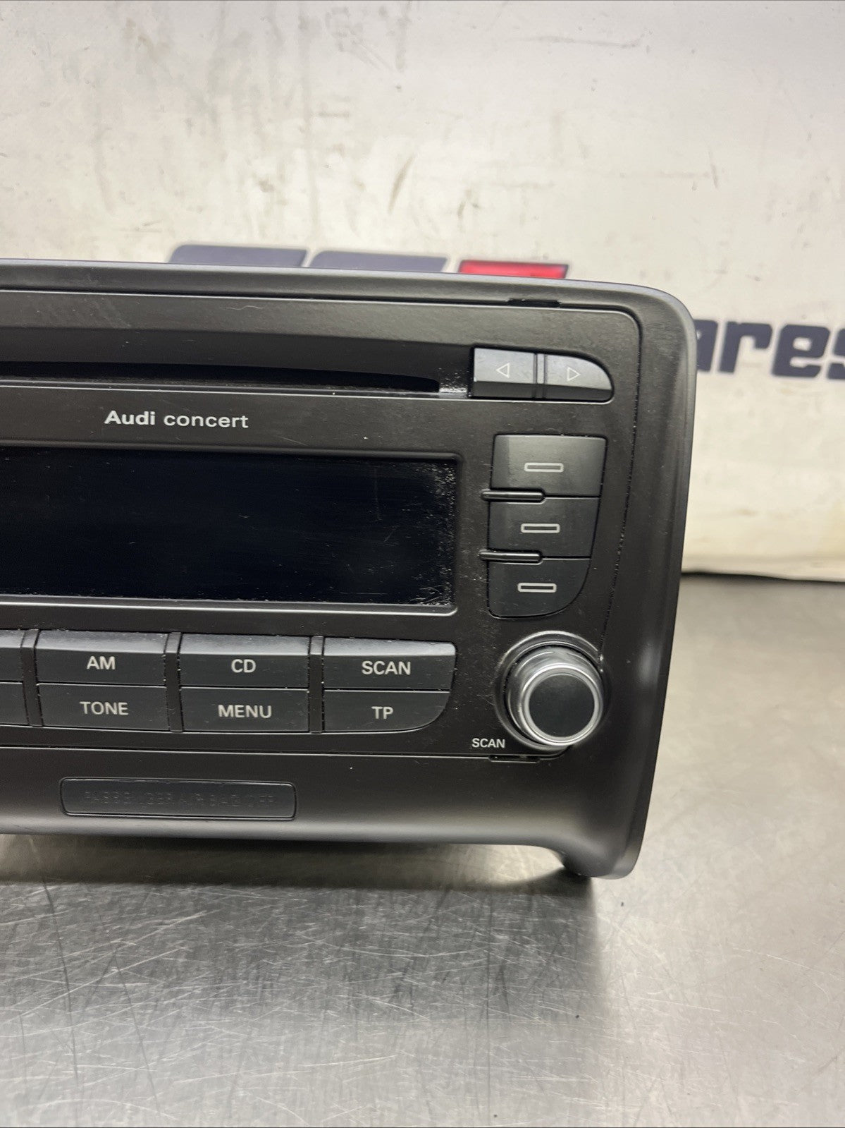 AUDI TT 2008 RADIO STEREO CD PLAYER HEAD UNIT 8J0035186J