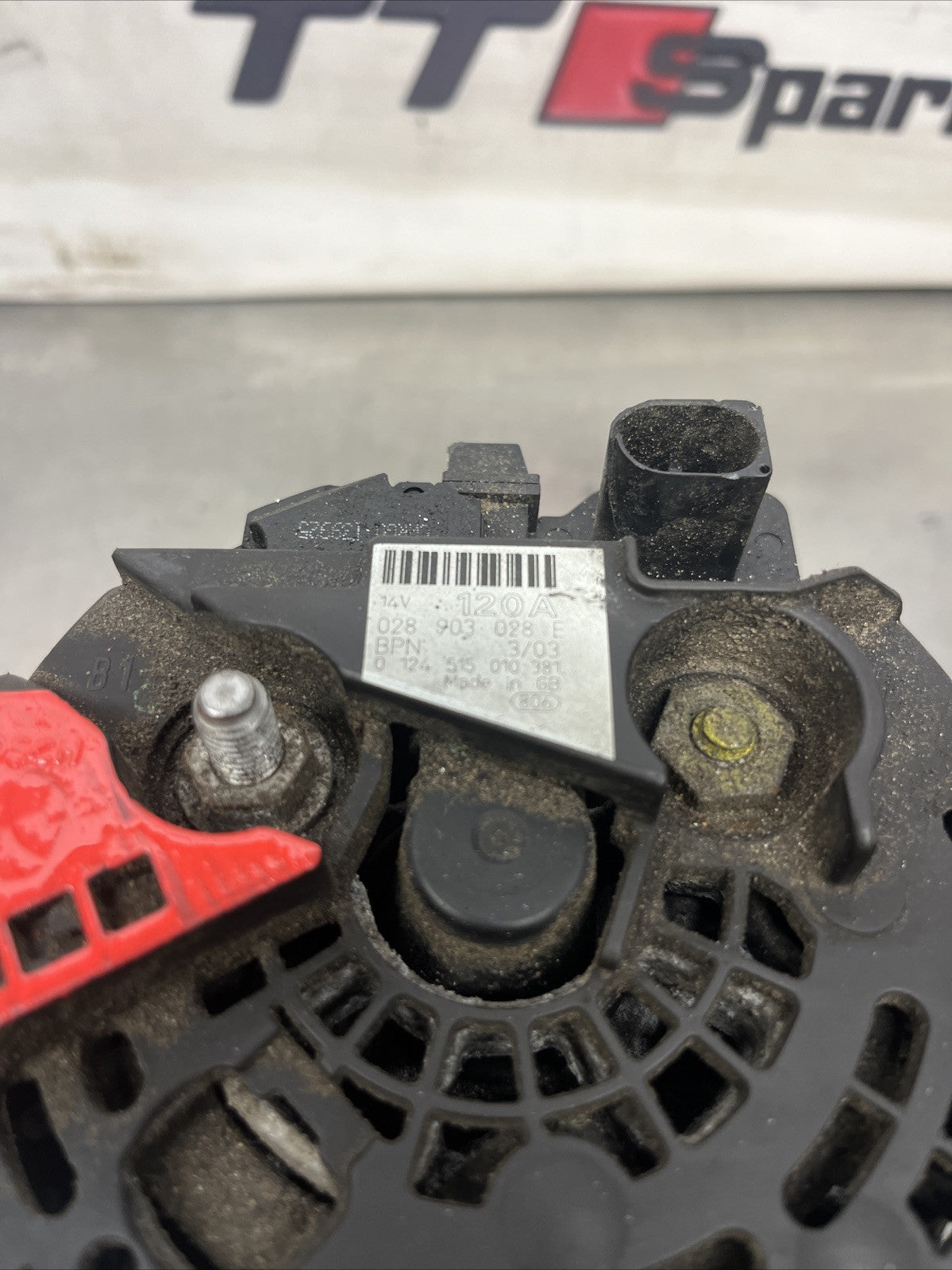 2003 AUDI TT 1.8L Petrol ALTERNATOR 028903028E