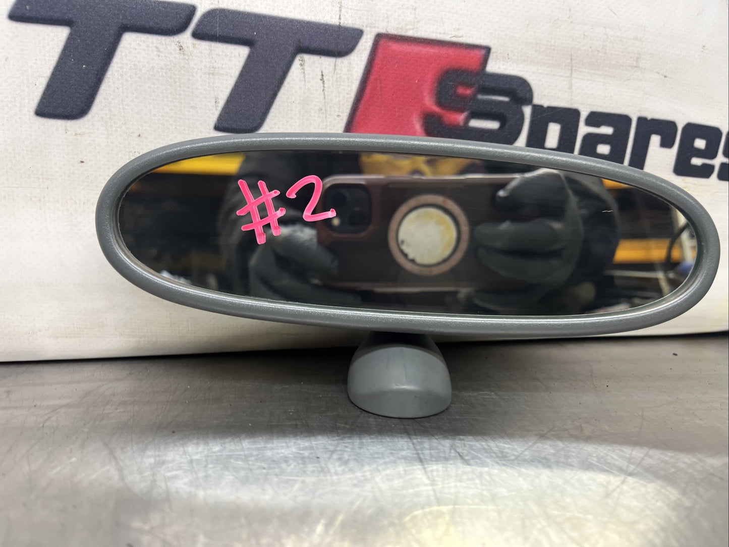 Audi TT Mk1 8N - Rear View Mirror 010486 - Used GREY