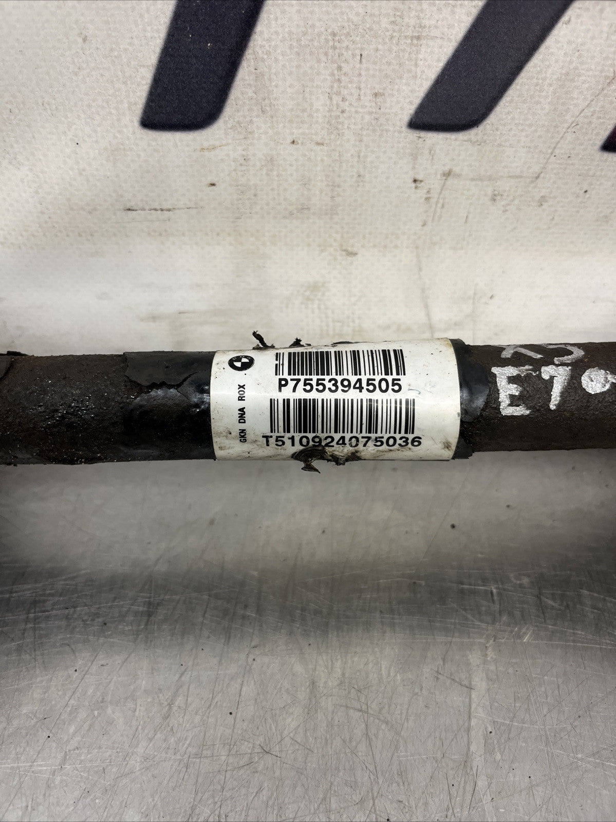 BMW X5 E70 M-Sport 3.0D Front Left Driveshaft P755394505 2007