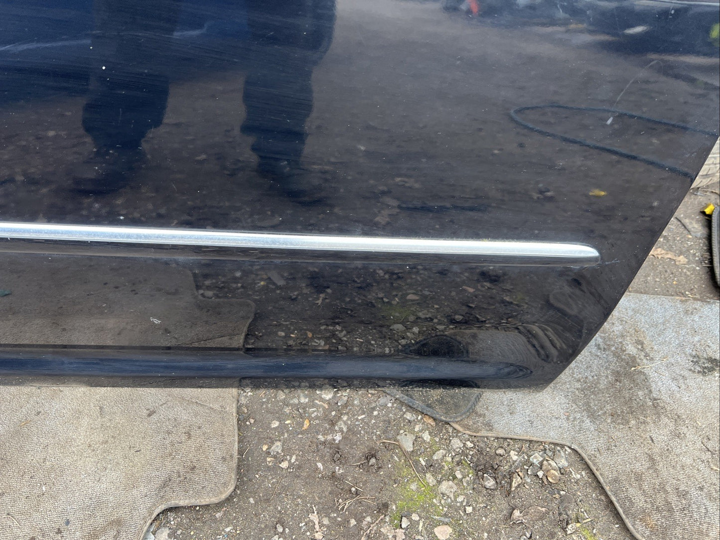 VW Touran V3 Drivers Side Front Door BLACK 2011 To 2015