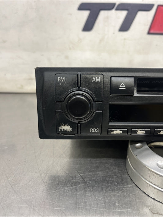 2003 AUDI TT RADIO STEREO CASSETTE PLAYER HEAD UNIT 4B0035152E #3