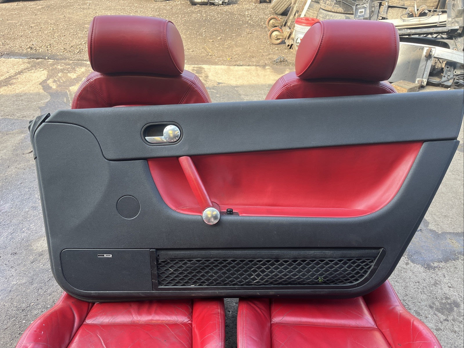 Audi TT Mk1 Rare Full RED Leather Seats/Interior*Fronts Only*98-06*T4*T5*
