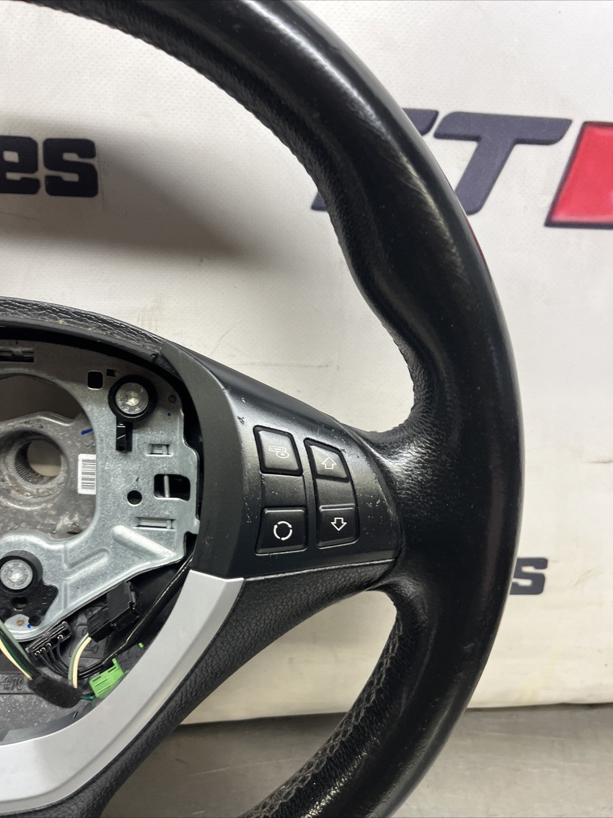 BMW X5 E70 X5M M sport leather steering wheel sports steering wheel 244543810