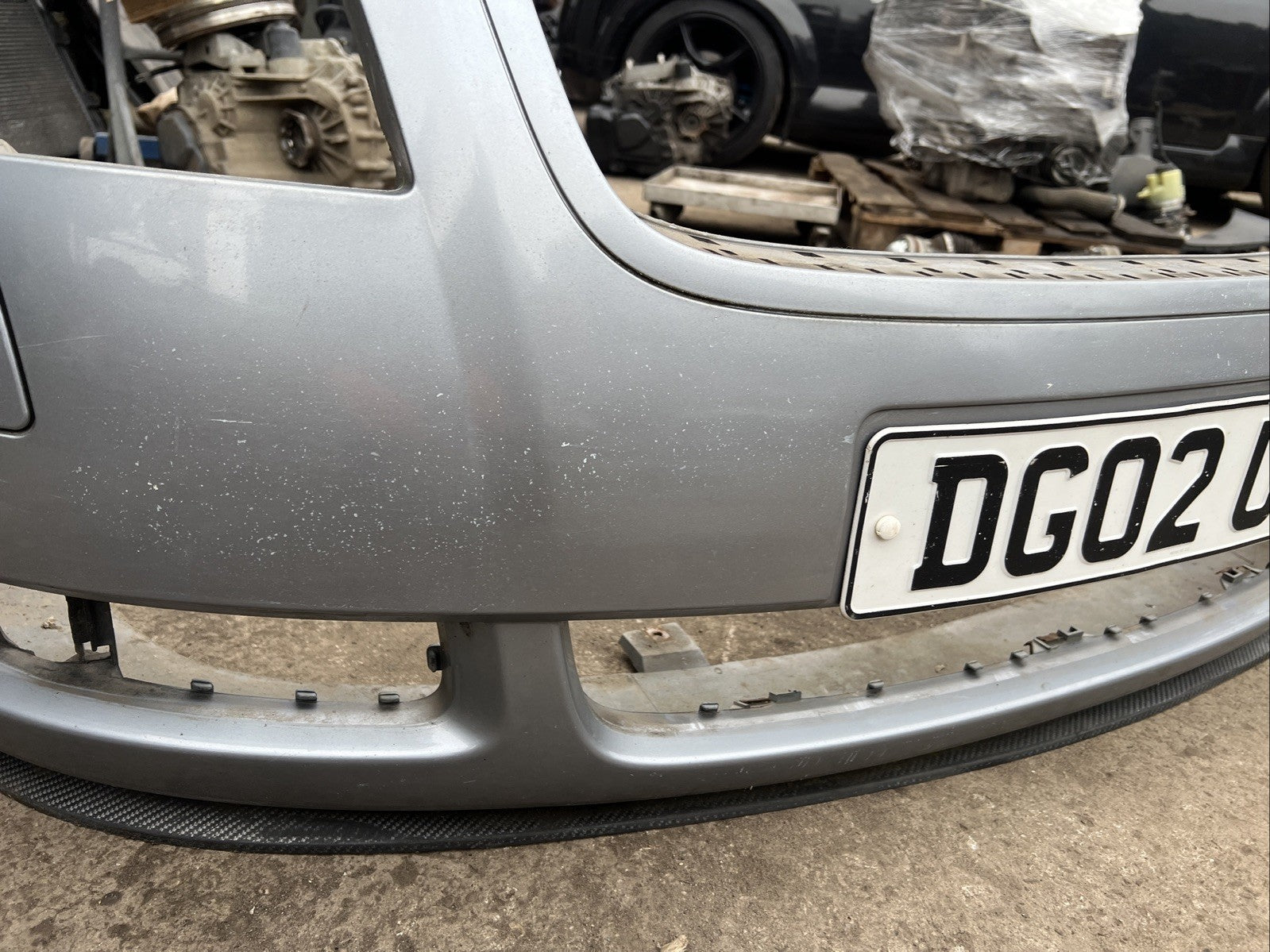 GENUINE AUDI TT MK1 1998-2006 FRONT BUMPER 8N0807111MX AVUS SILVER