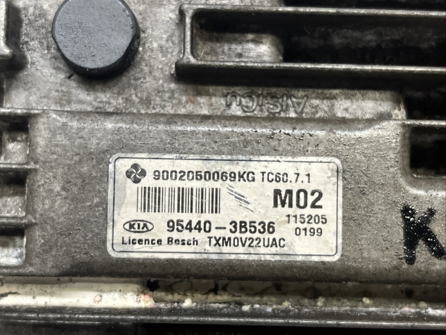 2012 KIA SORENTO XM MK2 AUTOMATIC GEARBOX CONTROL MODULE UNIT 95440-3B536