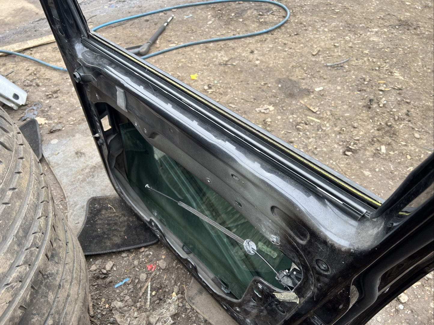 VW Touran V3 Drivers Side Front Door BLACK 2011 To 2015