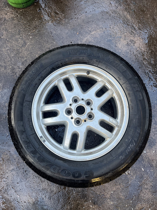 RANGE ROVER VOGUE 18''X 7.5J ALLOY WHEEL WITH GOODYEAR WRANGLER TYRE 255/60/R18