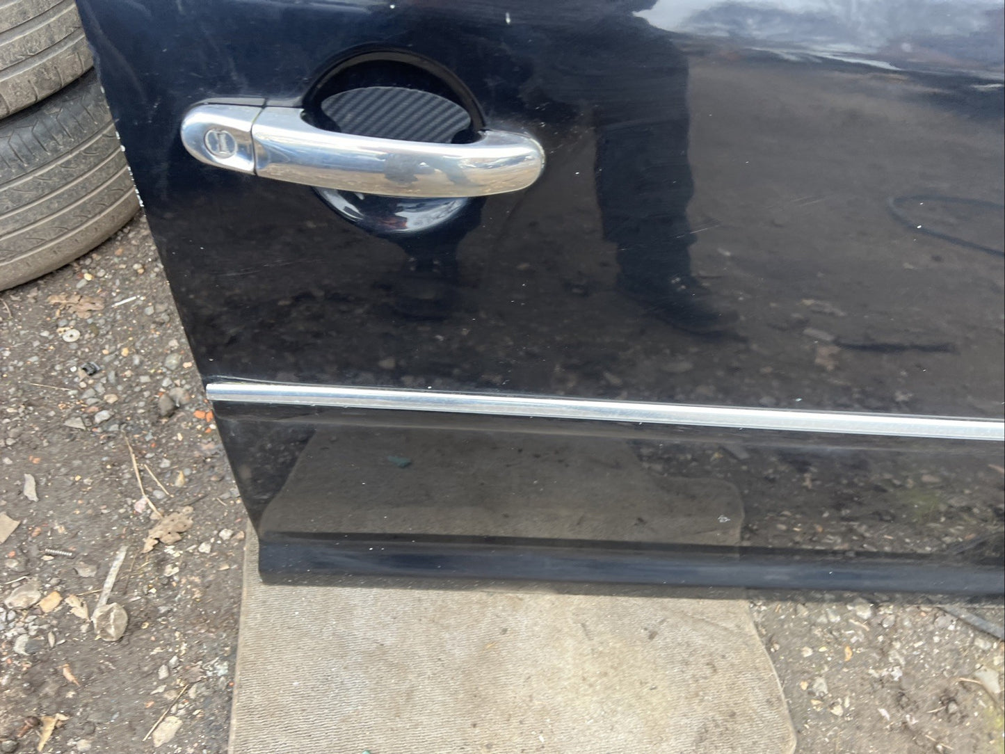 VW Touran V3 Drivers Side Front Door BLACK 2011 To 2015