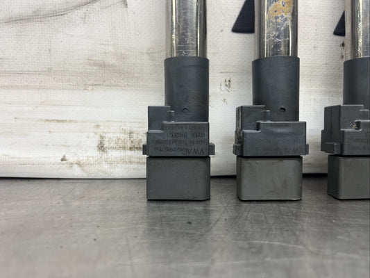 Audi TT V6 Quattro 2004 3.2 petrol ignition coil pack x4 set 0986221051 GENUINE