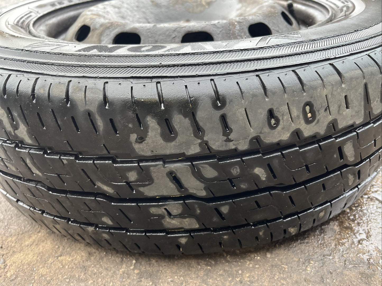 16" RENAULT TRAFIC MK3 (2014-25) VIVARO(2014-19) STEEL WHEEL 205 65 16C TYRE