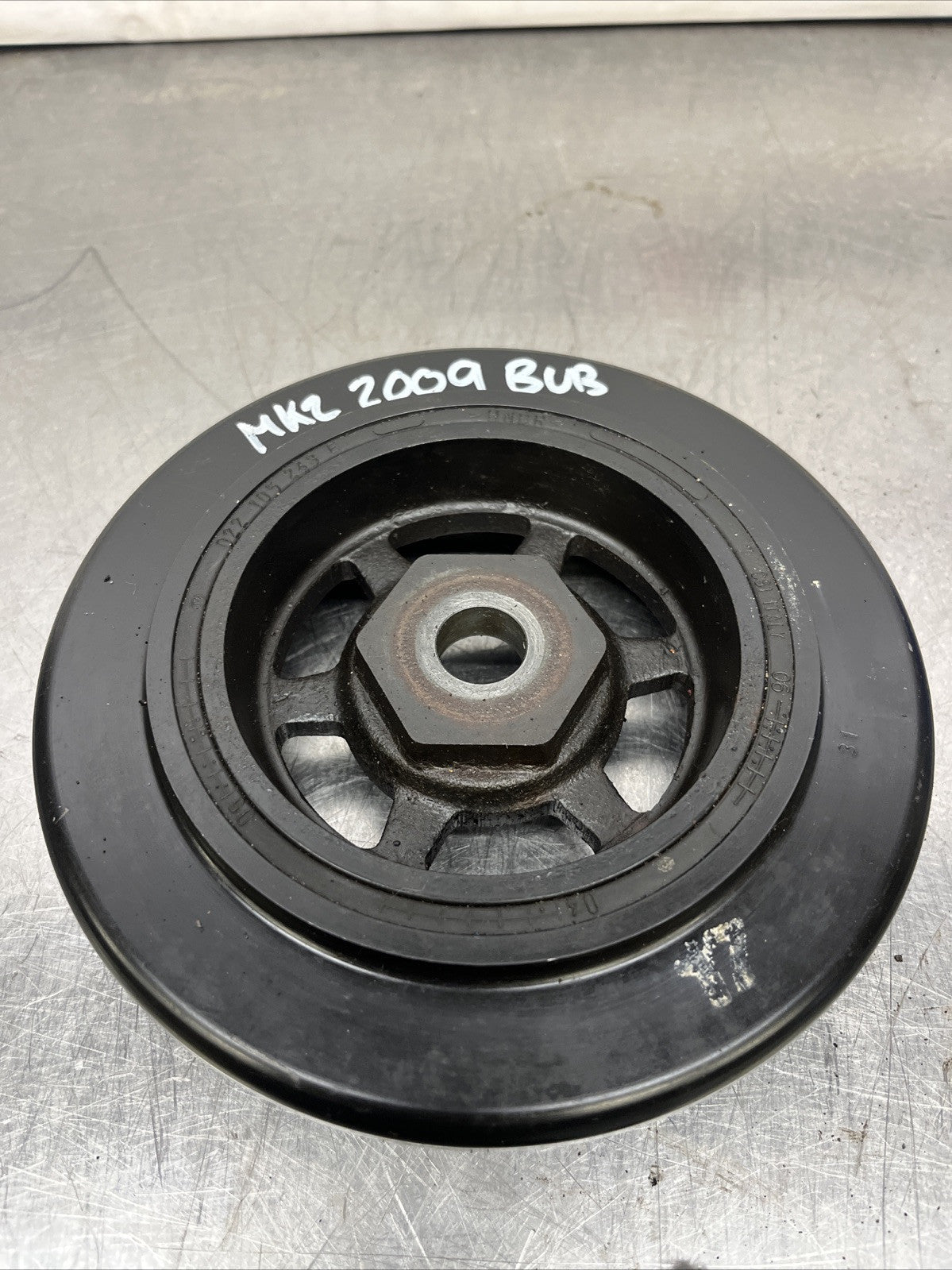 AUDI TT MK2 CRANKSHAFT PULLEY V6 3.2L 022105243E