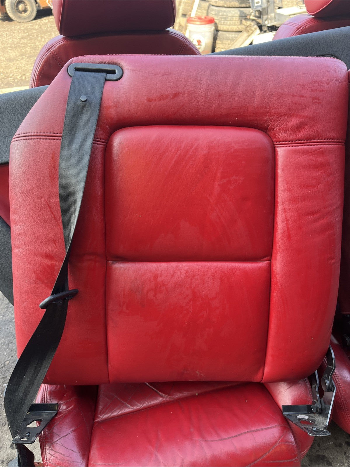 Audi TT Mk1 Rare Full RED Leather Seats/Interior*Fronts Only*98-06*T4*T5*