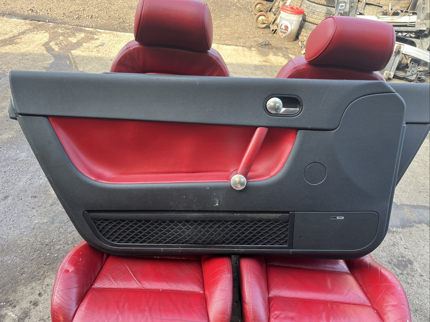 Audi TT Mk1 Rare Full RED Leather Seats/Interior*Fronts Only*98-06*T4*T5*