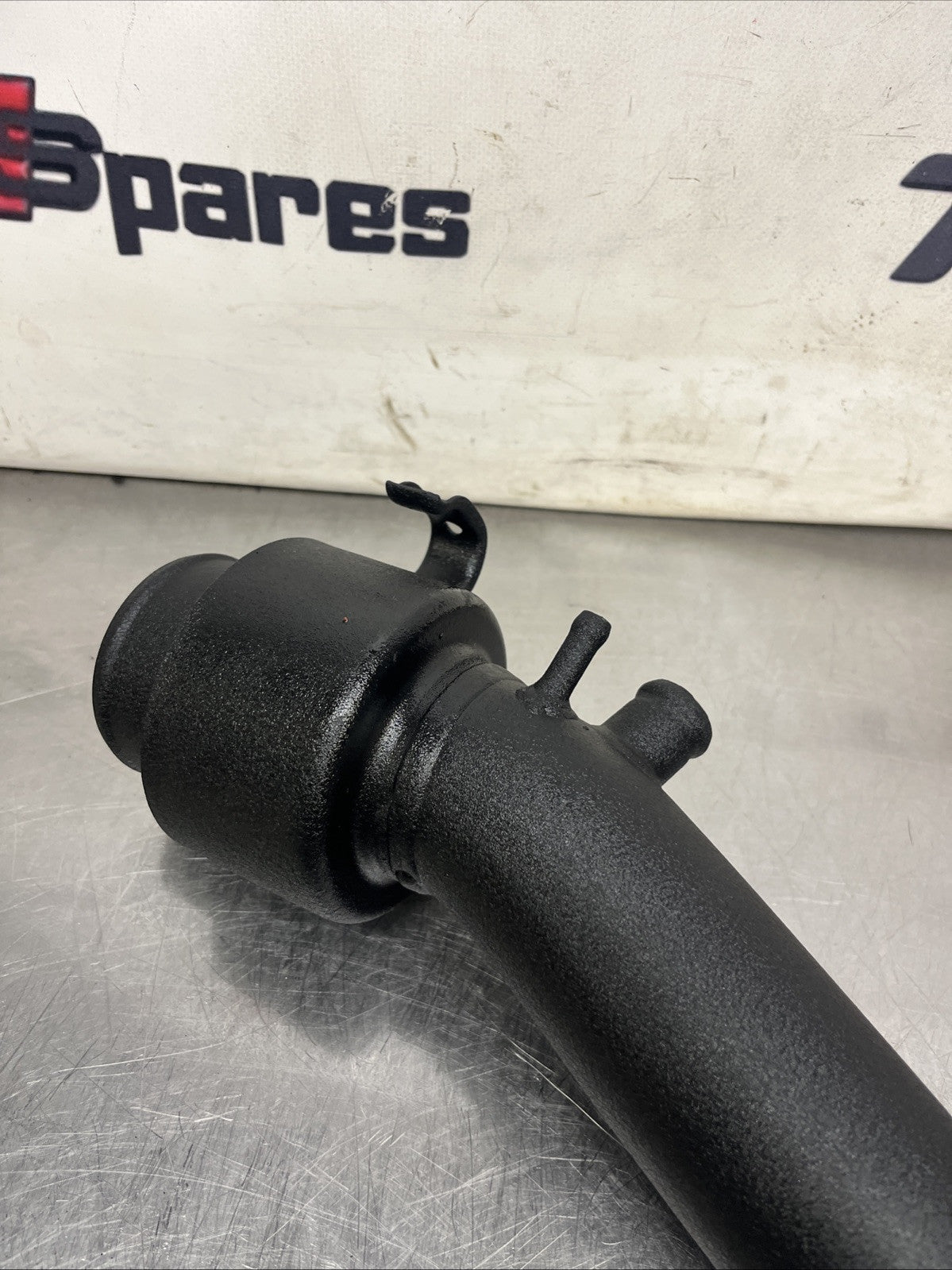 AUDI TT MK1 8N 1.8T 225 BAM ~ METAL CROSSOVER CHARGE PIPE CRACKLE BLACK