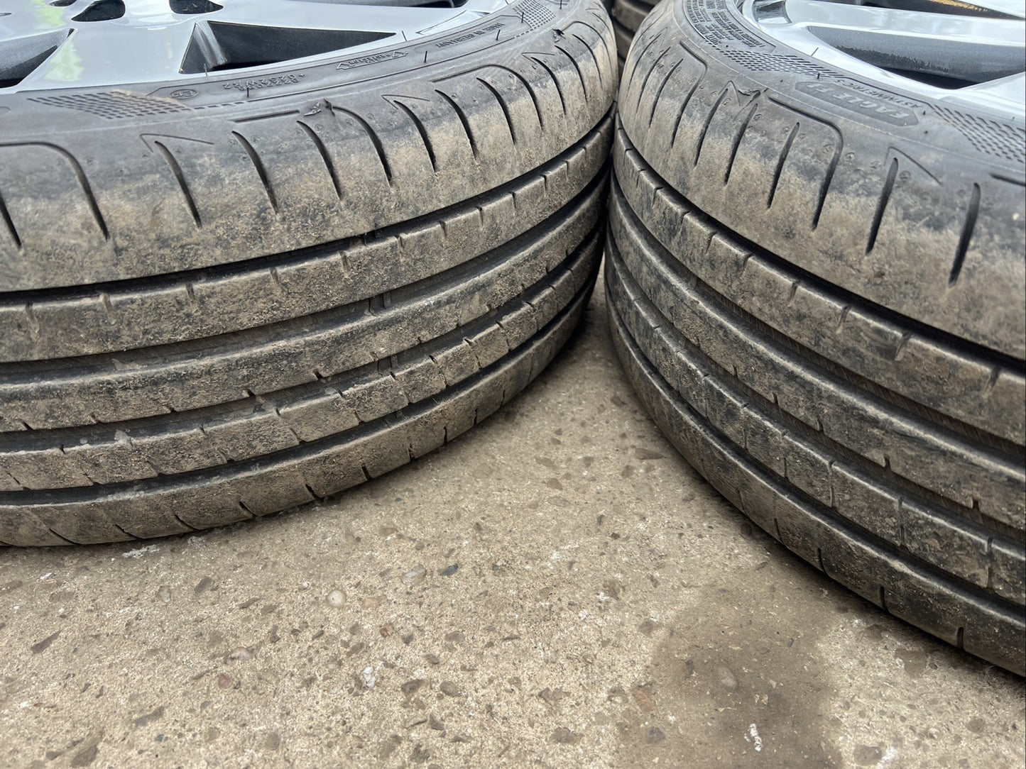 Audi TT MK1 2003 3.2 V6 5x100 18" Alloy Wheels & Tyres Set Grey TT61
