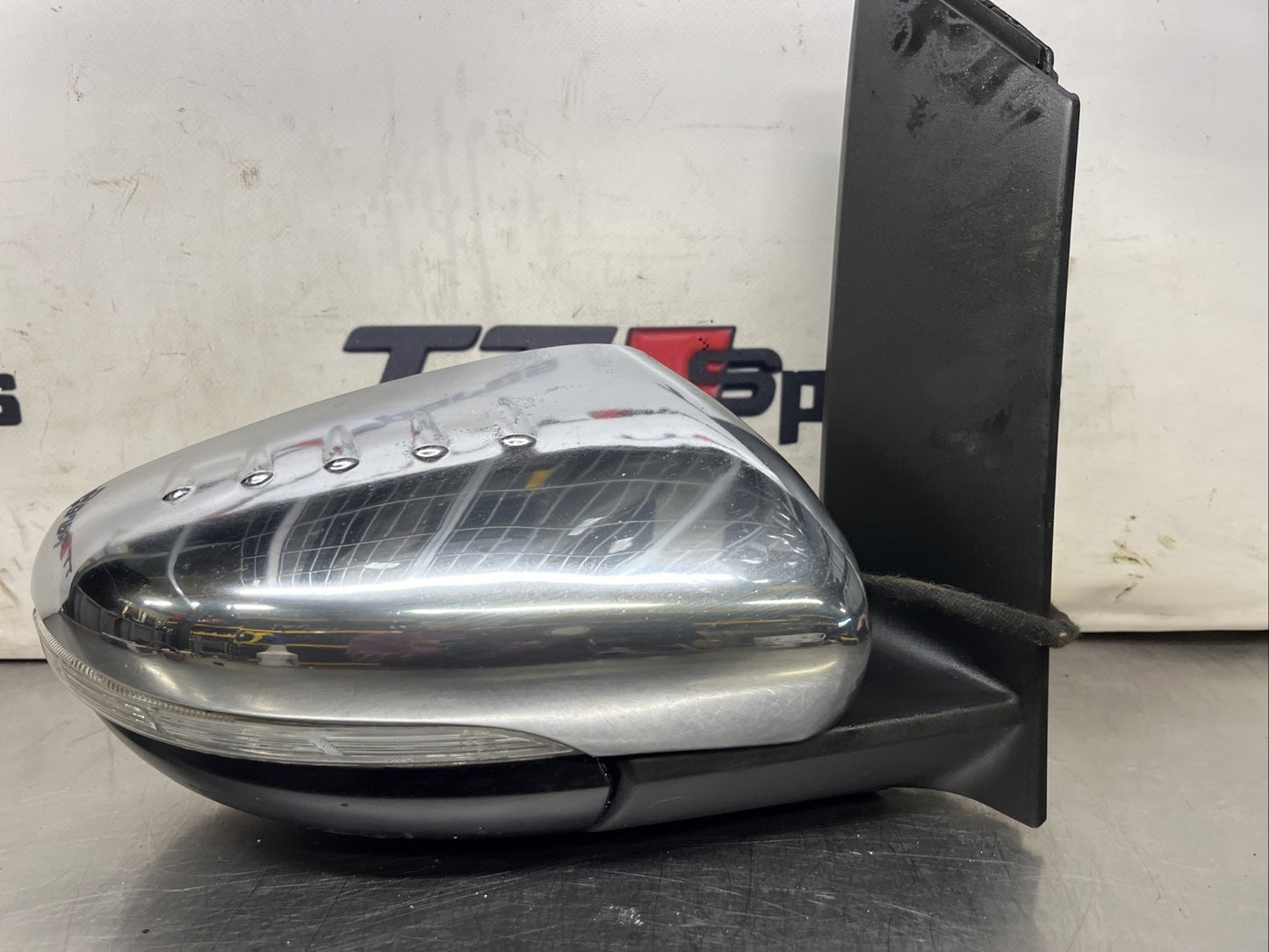 10-15 VW TOURAN 1T3 DRIVER SIDE HEATED POWER FOLD WING MIRROR CHROME