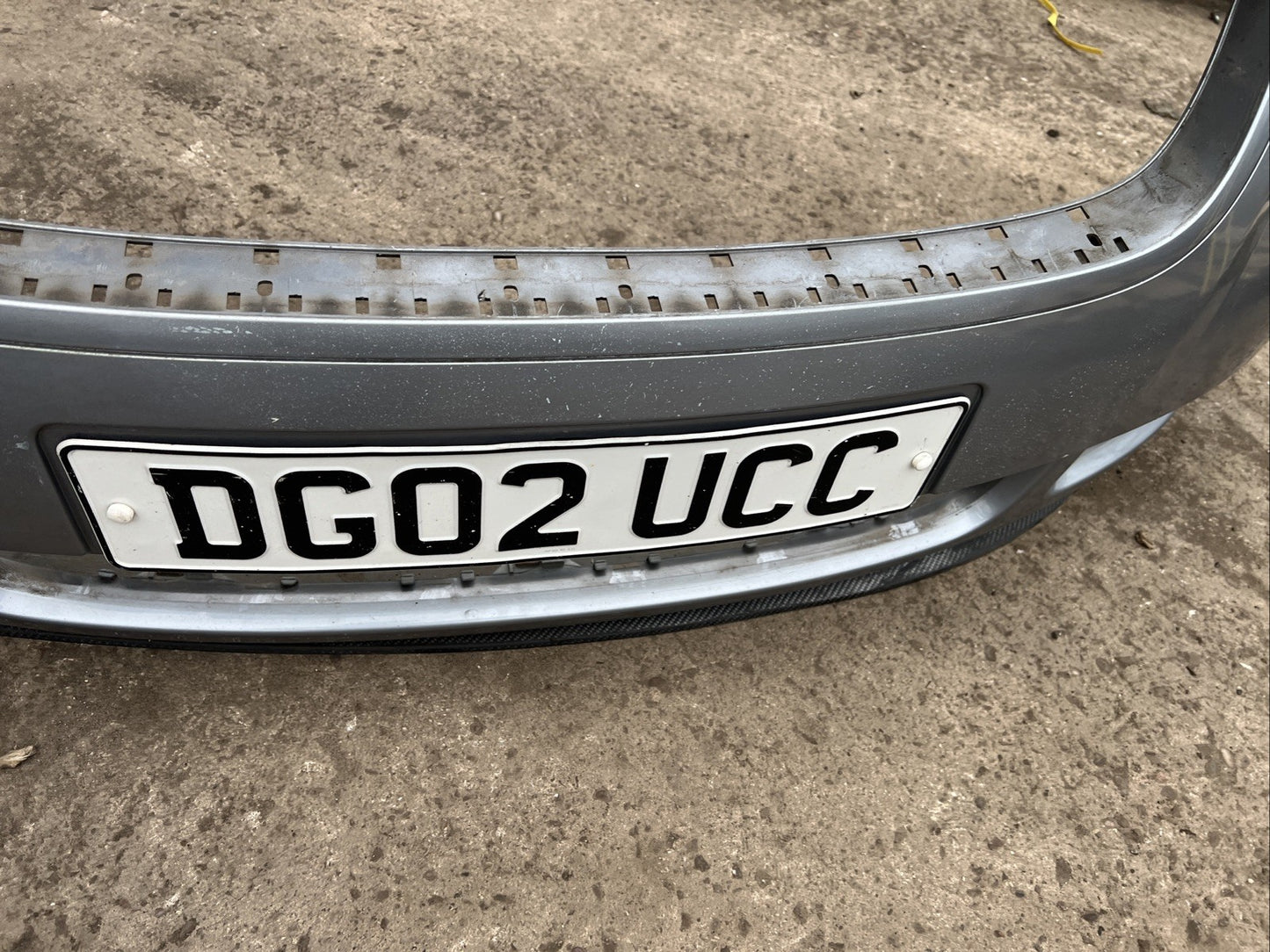 GENUINE AUDI TT MK1 1998-2006 FRONT BUMPER 8N0807111MX AVUS SILVER