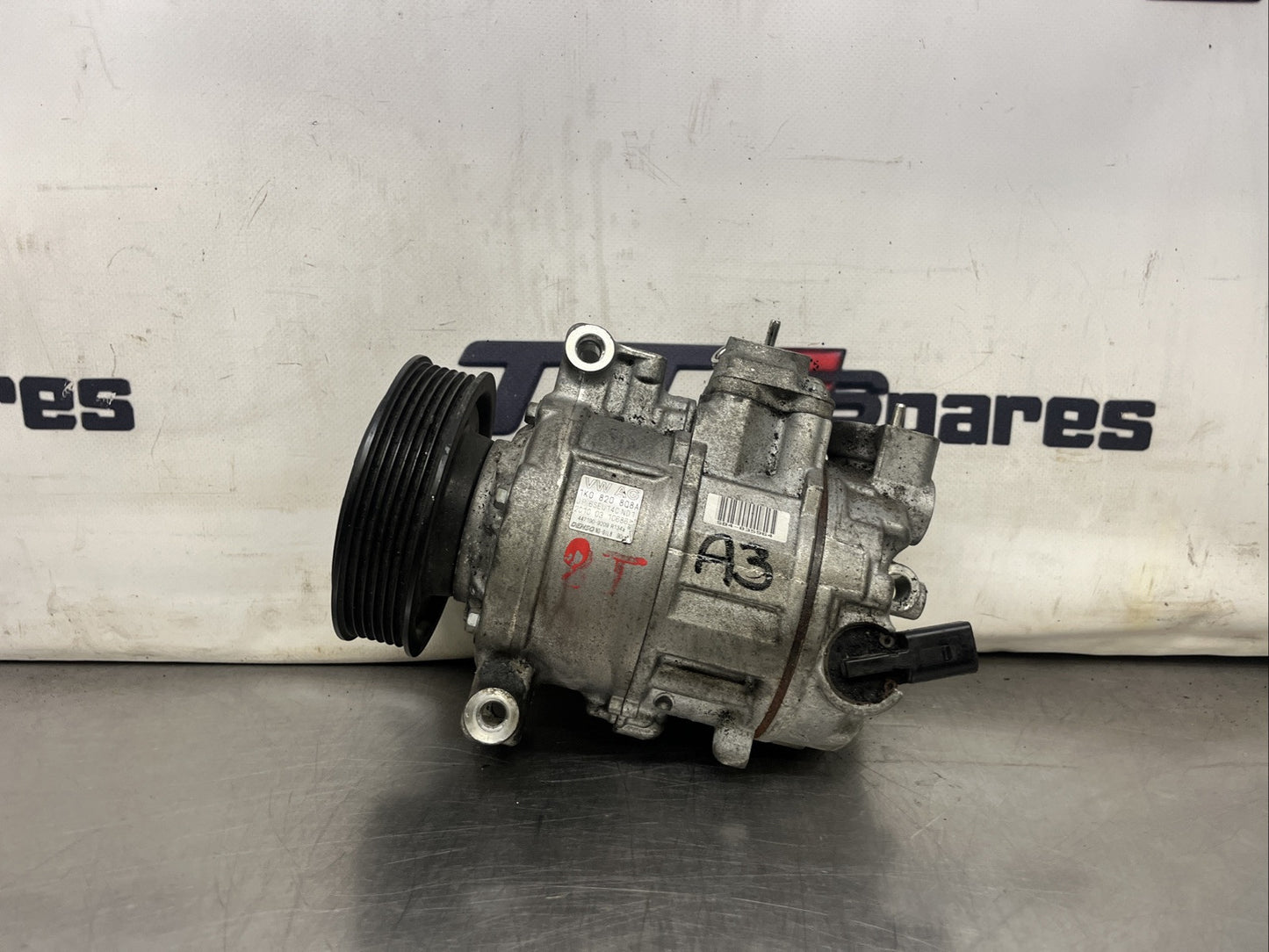 A/C AIRCON COMPRESSOR PUMP AUDI A3 SEAT LEON 2.0TFSI 1.8TSI 1K0820808A 2009-2012