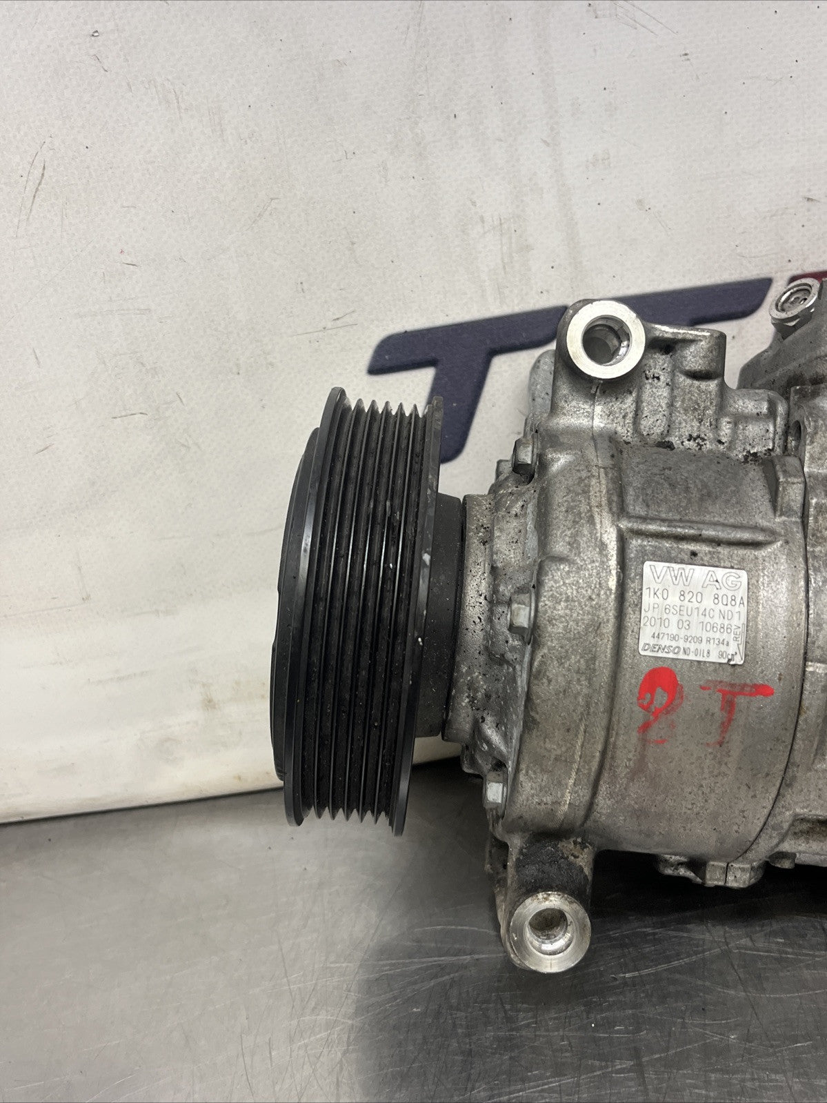 A/C AIRCON COMPRESSOR PUMP AUDI A3 SEAT LEON 2.0TFSI 1.8TSI 1K0820808A 2009-2012
