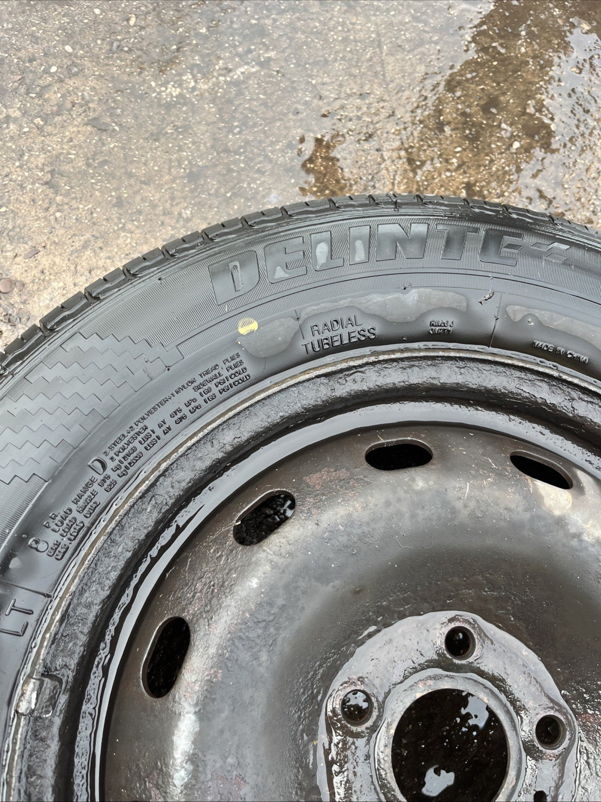 16" RENAULT TRAFIC MK3 (2014-25) VIVARO(2014-19) STEEL WHEEL 205 65 16C TYRE