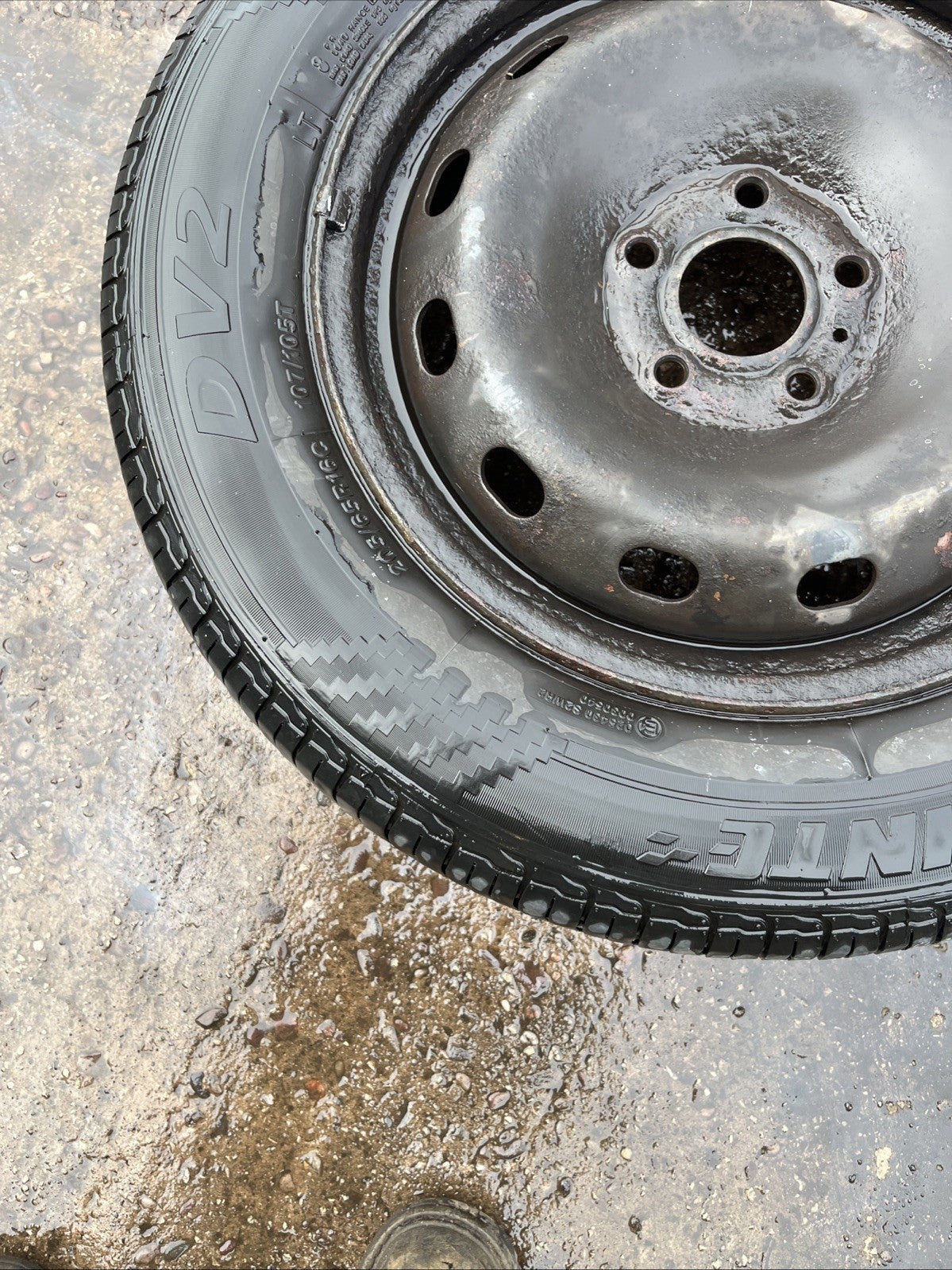 16" RENAULT TRAFIC MK3 (2014-25) VIVARO(2014-19) STEEL WHEEL 205 65 16C TYRE