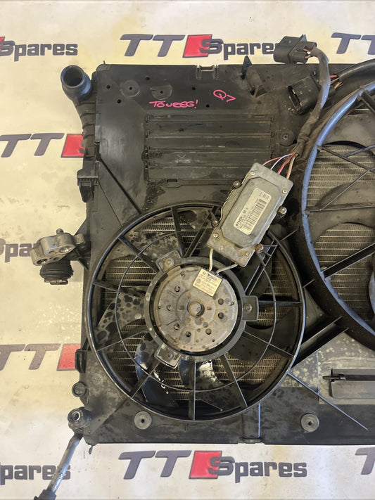 2004-2010 VOLKSWAGEN TOUAREG Radiator Cooling Fan/Motor 7L0121203F