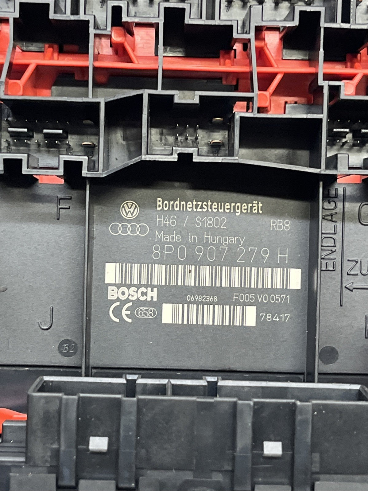 Audi Tt MK2 Fuse Box body Ecu 2006-2010 8P0907279H L29