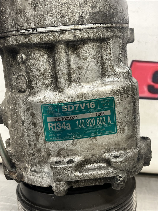 VW Golf MK4 1998 to 2004 Air-Con Pump 1J0820803A