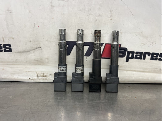 Audi TT V6 Quattro 2004 3.2 petrol ignition coil pack x4 set 0986221051