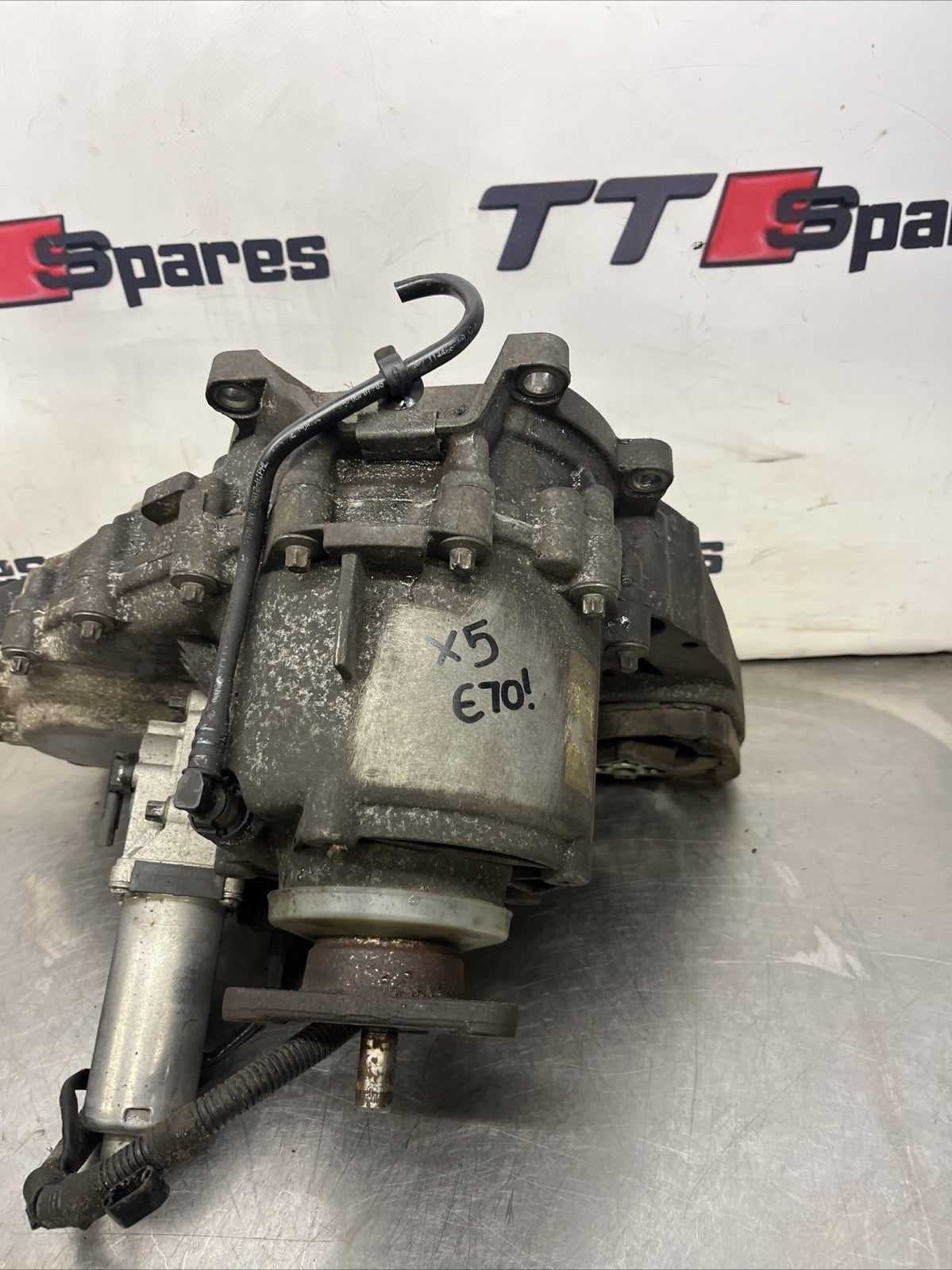 BMW X5 E70 2007 - 2013 3.0 DIESEL AUTOMATIC TRANSFER BOX W/ MOTOR 7574777