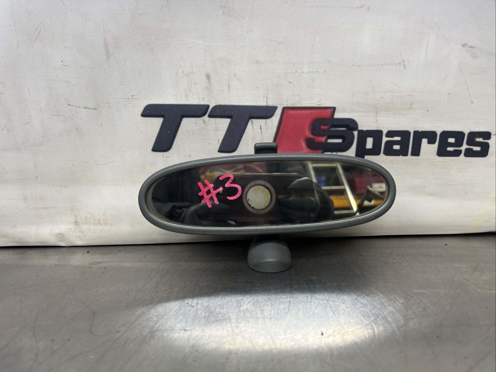 Audi TT Mk1 8N - Rear View Mirror 010486 - Used GREY