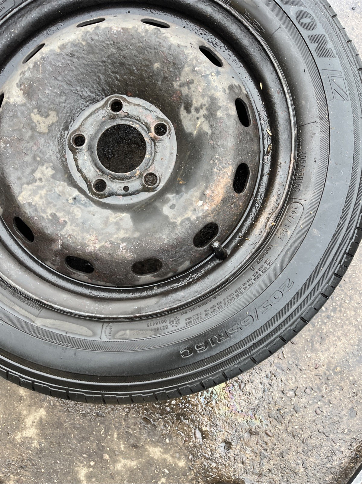 16" RENAULT TRAFIC MK3 (2014-25) VIVARO(2014-19) STEEL WHEEL 205 65 16C TYRE