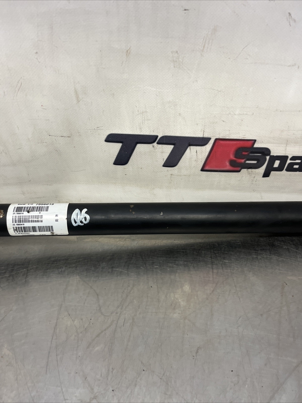 BMW X5 FRONT PROPSHAFT 3.0 DIESEL AUTOMATIC 7556019 MK2 E70 2007 -2013