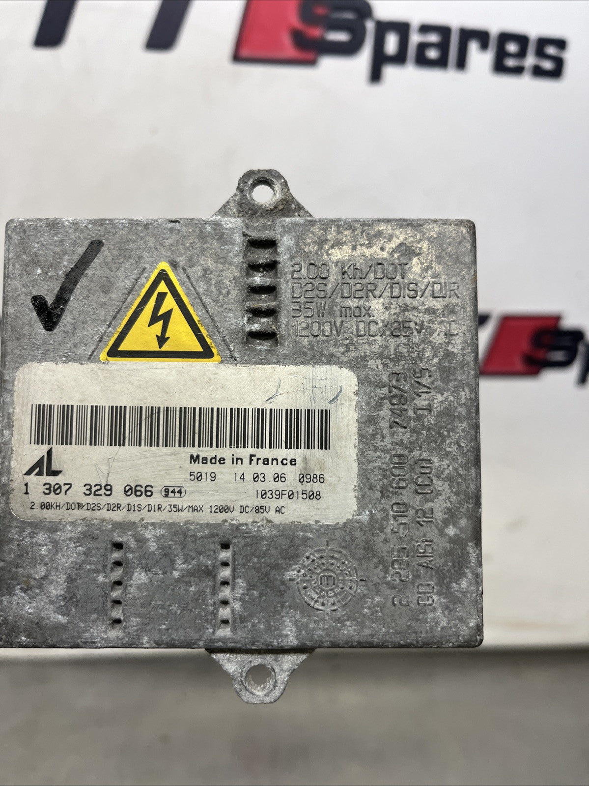 VW AUDI BMW MERCEDES XENON HEADLIGHT BALLAST MODULE 1307329074 GENUINE ✅