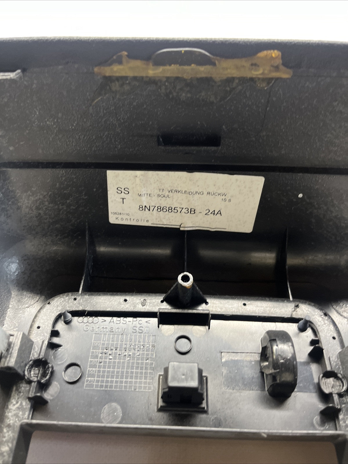 GENUINE AUDI TT 8N MK1 98-06 ROADSTER REAR CUBBY COVER STORAGE BOX 8N7868573B