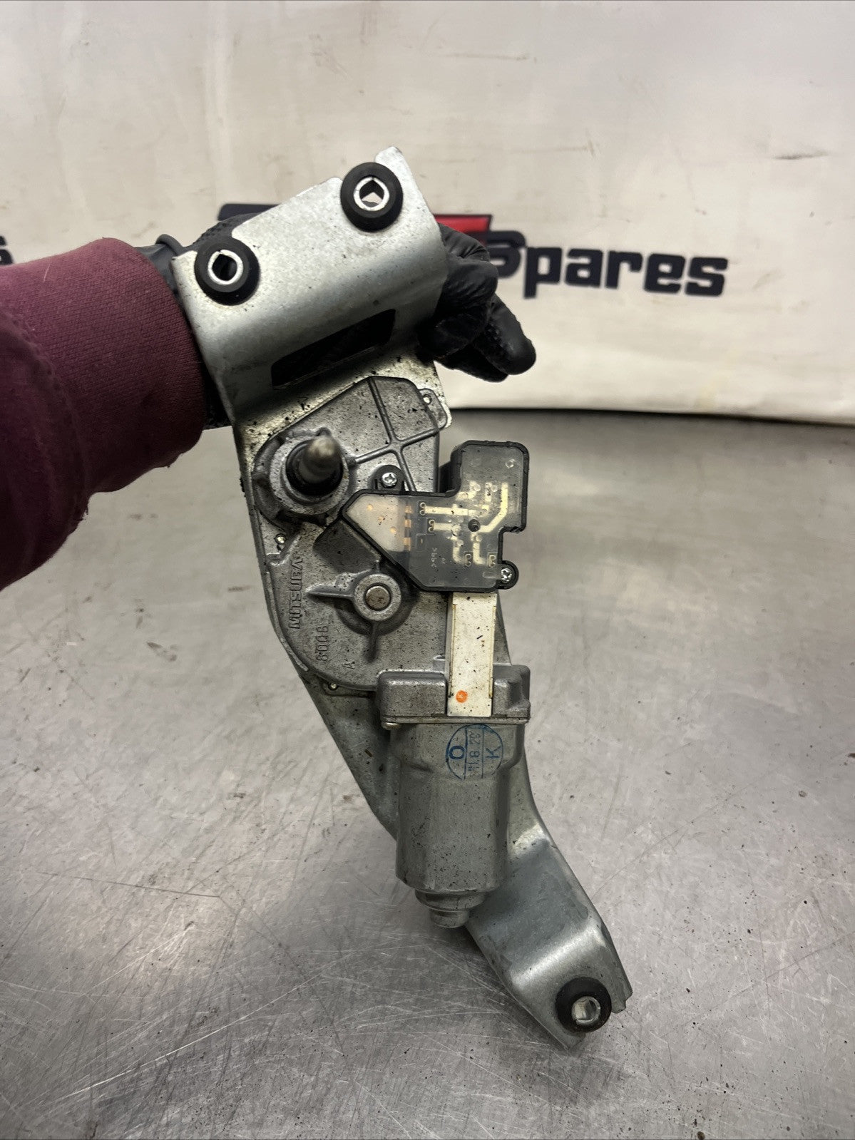 BMW 1 F20 M 135 i Rear Window Wiper Motor 7258532 18558210 2013