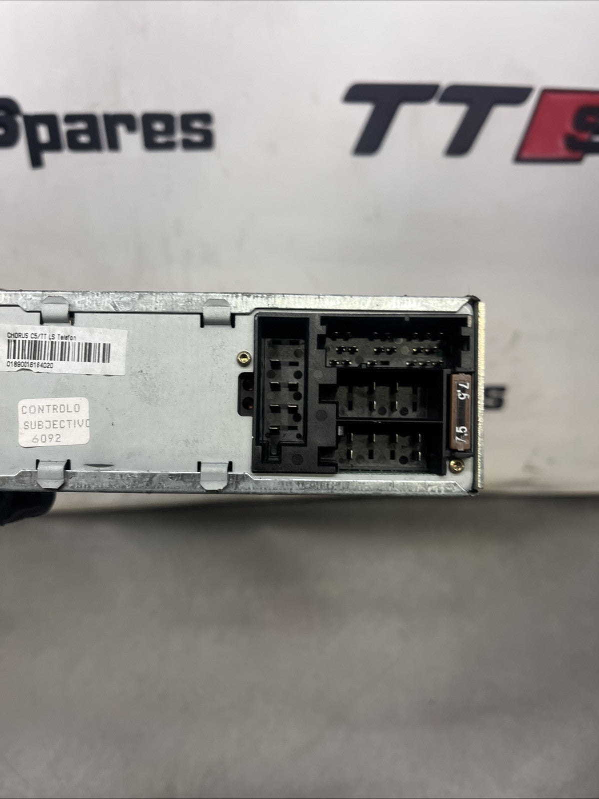 2003 AUDI TT RADIO STEREO CASSETTE PLAYER HEAD UNIT 4B0035152E #3