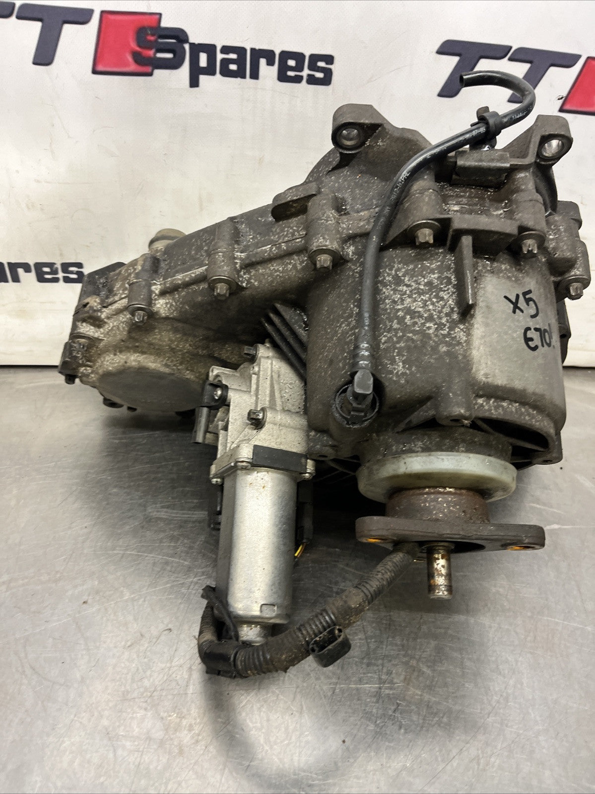 BMW X5 E70 2007 - 2013 3.0 DIESEL AUTOMATIC TRANSFER BOX W/ MOTOR 7574777