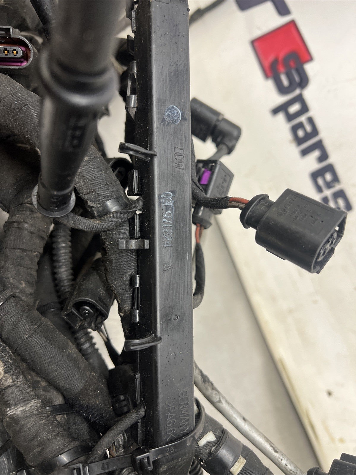 VW VOLKSWAGEN PASSAT 3C 6B 2.0 TDI ENGINE WIRING LOOM Cable Engine Harness