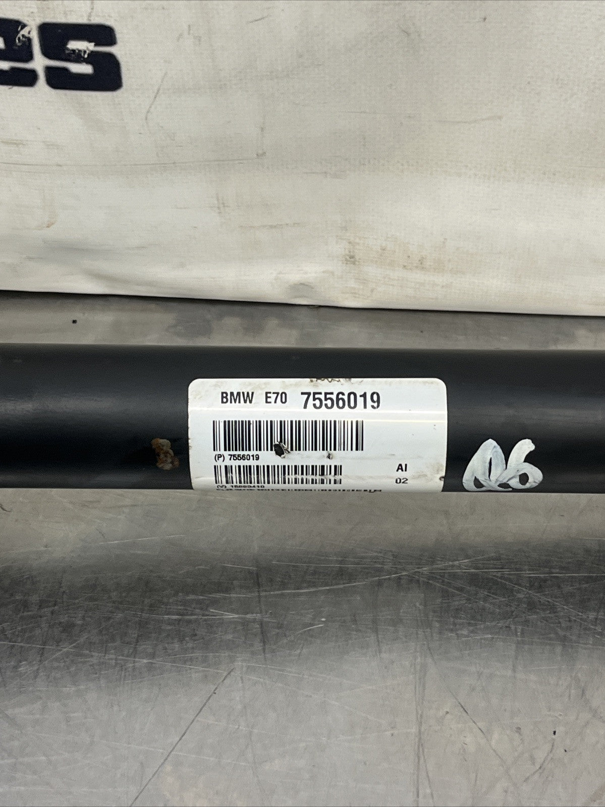 BMW X5 FRONT PROPSHAFT 3.0 DIESEL AUTOMATIC 7556019 MK2 E70 2007 -2013