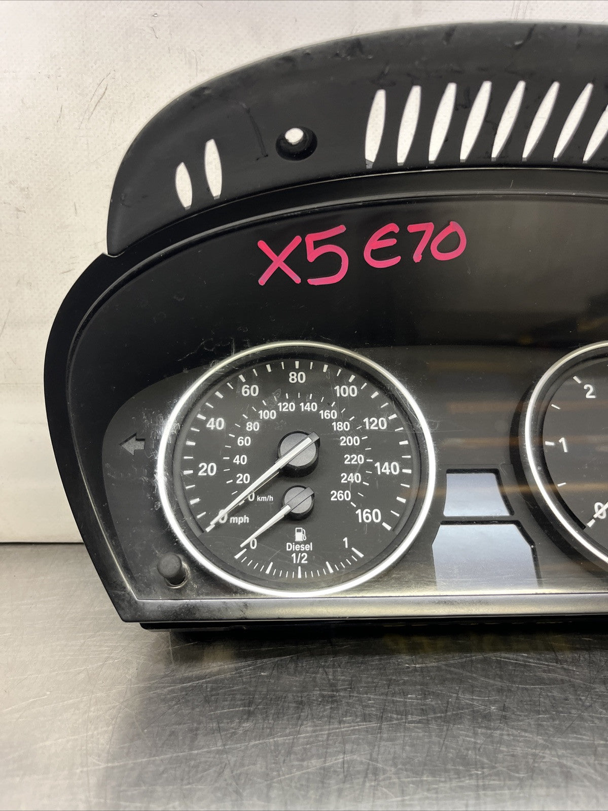 BMW X5 E70 M57N2 Instrument Cluster Speedo Clocks Control Unit Automatic 9170270