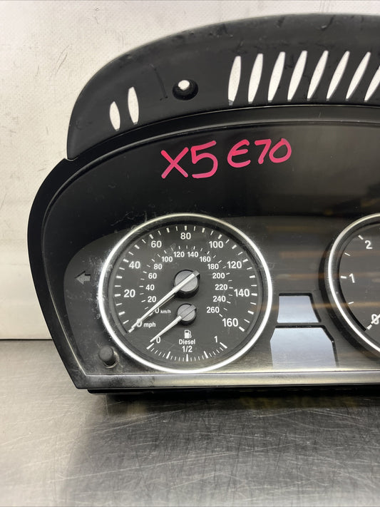 BMW X5 E70 M57N2 Instrument Cluster Speedo Clocks Control Unit Automatic 9170270