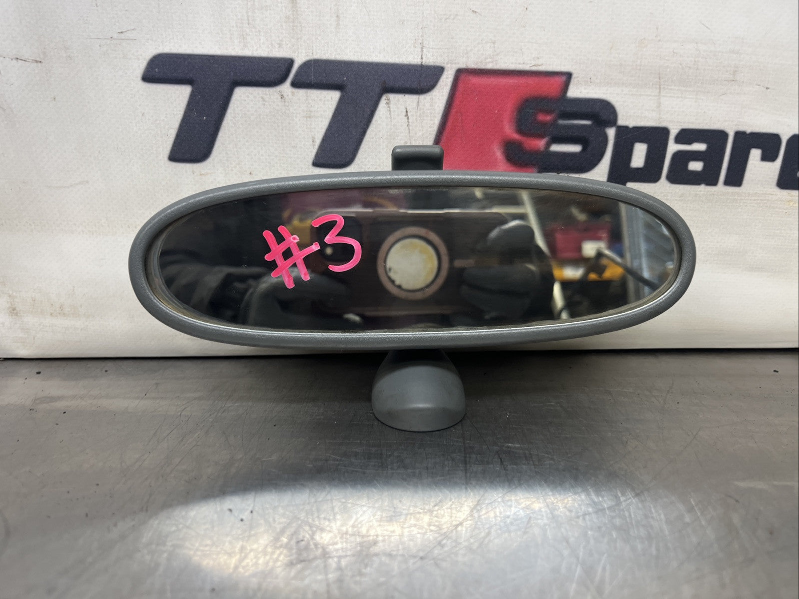 Audi TT Mk1 8N - Rear View Mirror 010486 - Used GREY