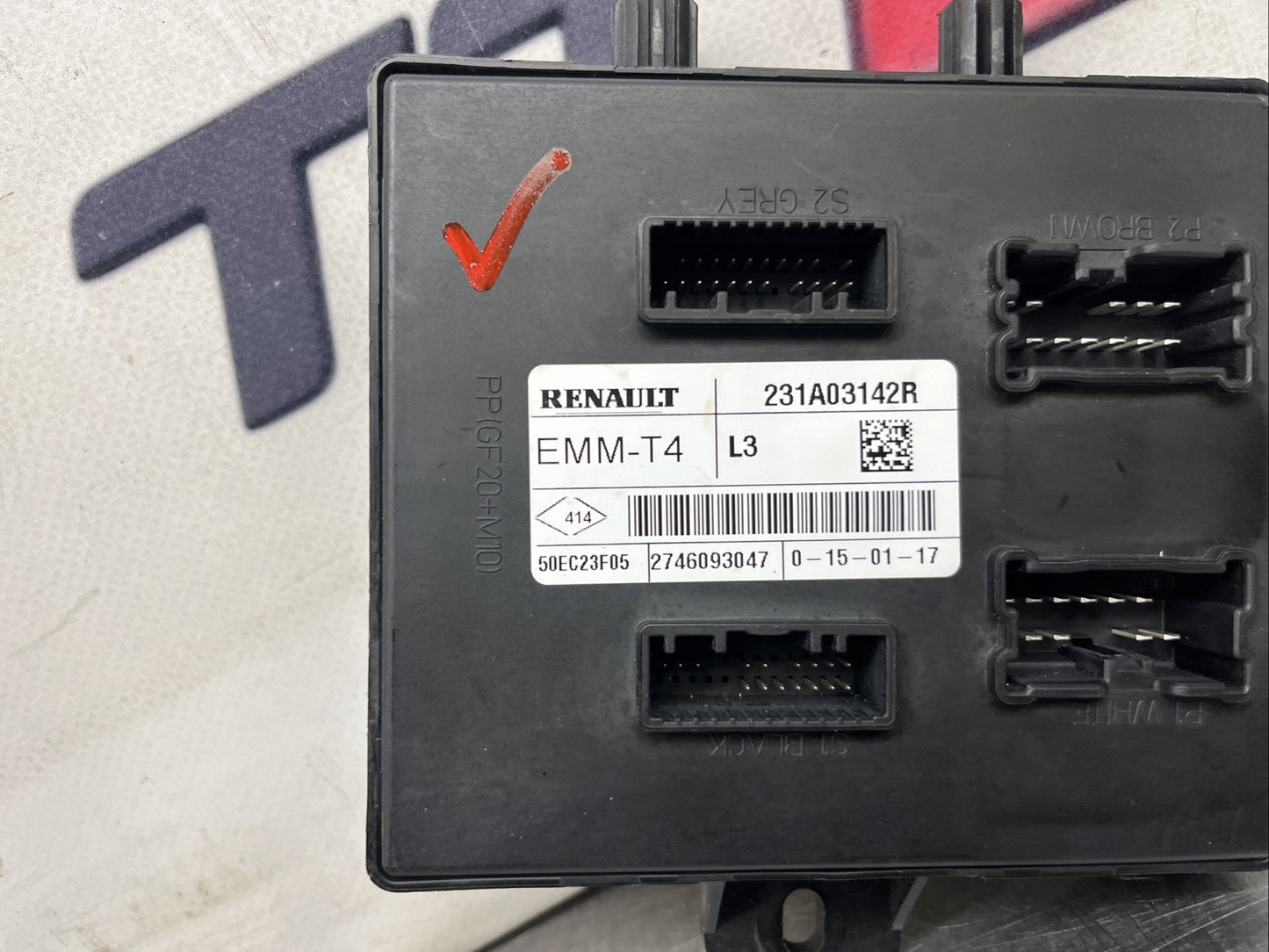RENAULT TRAFIC 1.6 DIESEL BODY CONTROL MODULE BCM 231A03142R